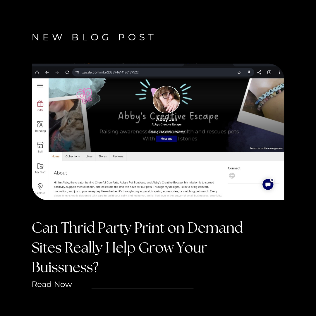 Can Thrid Party Print on Demand Sites Really Help Grow Your Buissness?