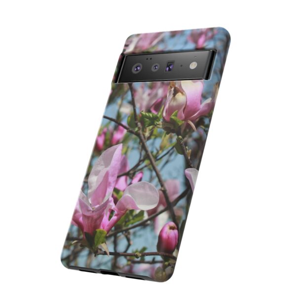 Pink Magnolia Blooms Tough Cases - Image 147