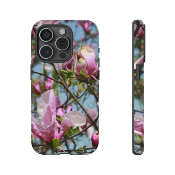 Pink Magnolia Blooms Tough Cases - Image 164