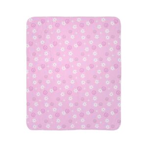 Pink Y2K Dasies Sherpa Fleece Blanket