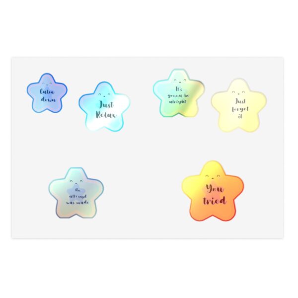 Passive Aggressive Gold Star Sticker Set - Image 9