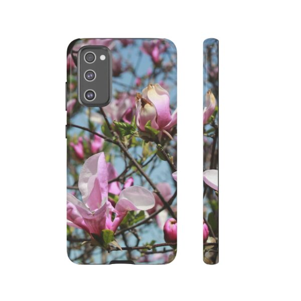 Pink Magnolia Blooms Tough Cases - Image 75