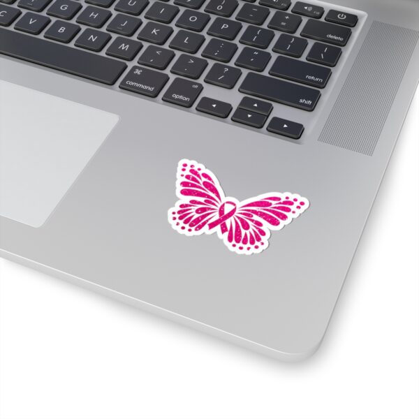 Pink Breast Cancer Butterfly - Image 11