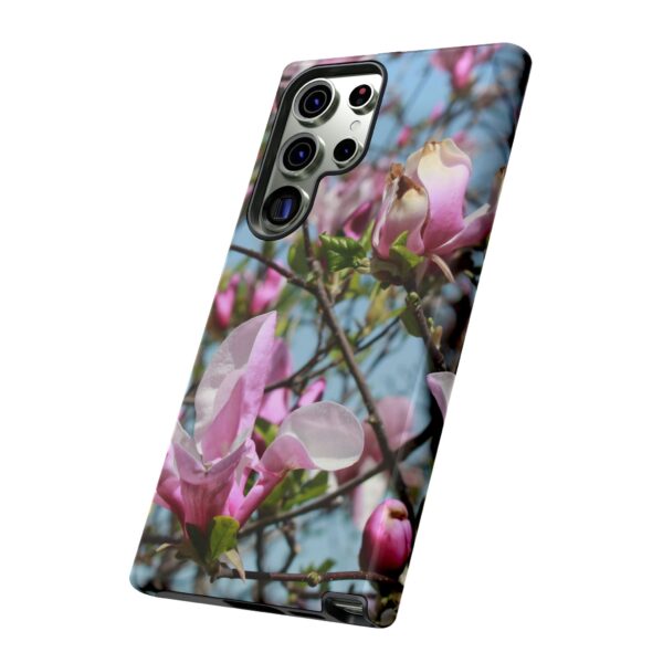 Pink Magnolia Blooms Tough Cases - Image 132