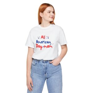 All American Dog Mom Tshirt