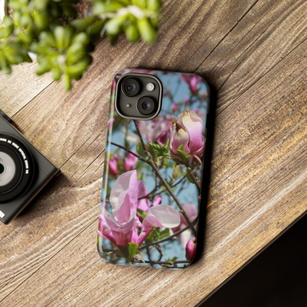 Pink Magnolia Blooms Tough Cases - Image 151