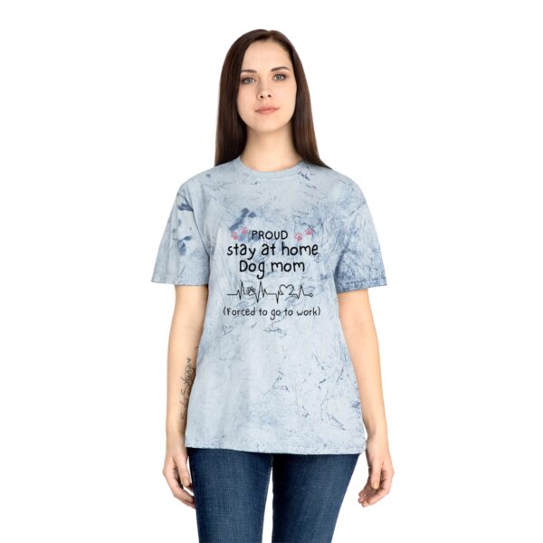 Stay at Home Dog Mom  Color Blast T-Shirt - Image 4
