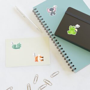Cute Passive Aggressive Animal Stickers