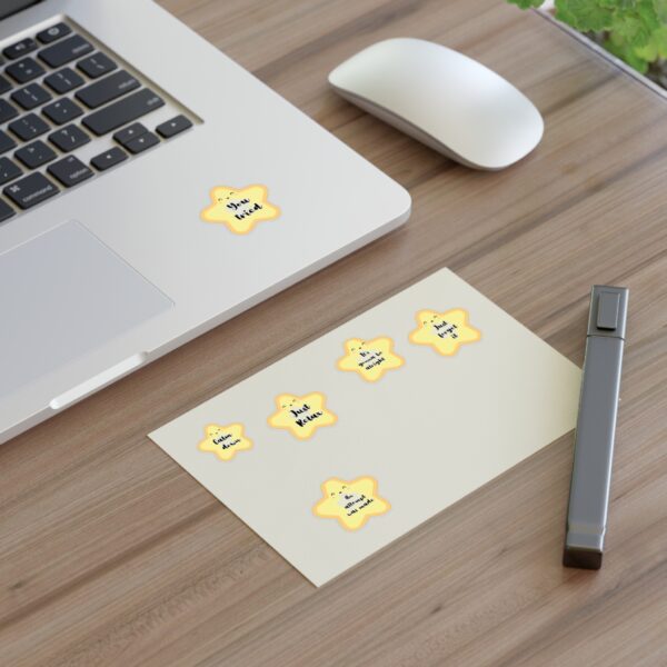 Passive Aggressive Gold Star Sticker Set - Image 7