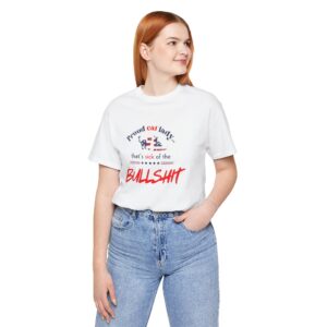 Proud Cat Lady Poltical Tshirt