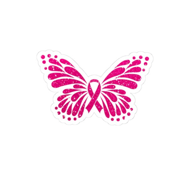 Pink Breast Cancer Butterfly - Image 10