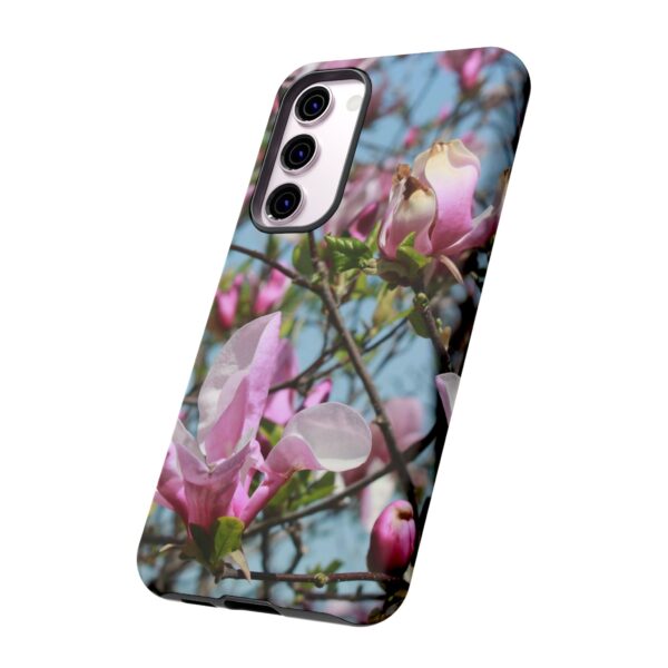Pink Magnolia Blooms Tough Cases - Image 129