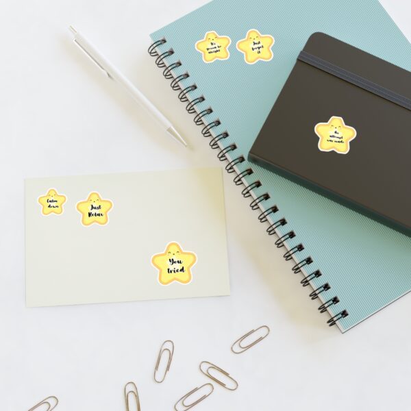 Passive Aggressive Gold Star Sticker Set - Image 4