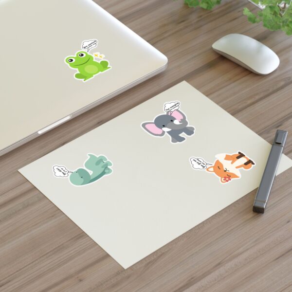 Cute Passive Aggressive Animal Stickers - Image 15