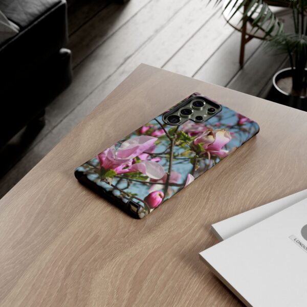 Pink Magnolia Blooms Tough Cases - Image 136