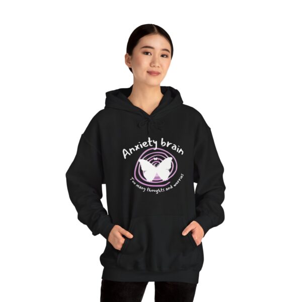 Anxiety Brain Hoodie | Comfort for Mental Wellness