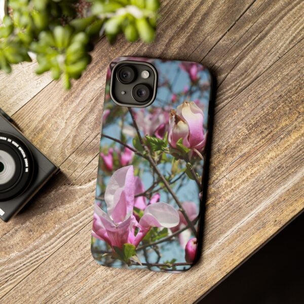 Pink Magnolia Blooms Tough Cases - Image 160