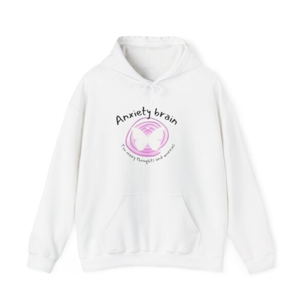 Anxiety Brain Hoodie | Comfort for Mental Wellness - Image 2