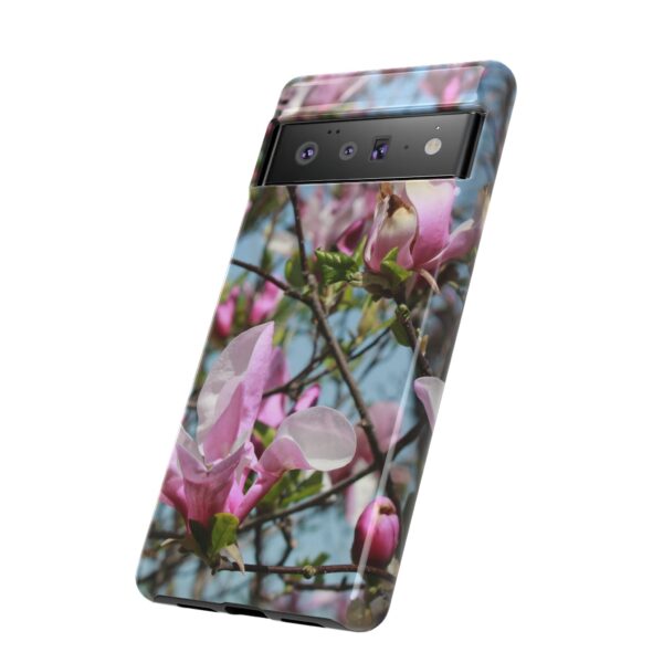 Pink Magnolia Blooms Tough Cases - Image 144