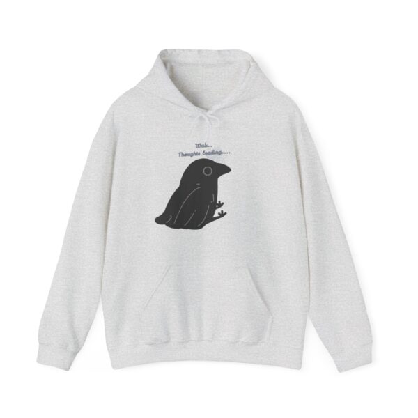 Thoughts Loading Crow Hoodie - Image 4
