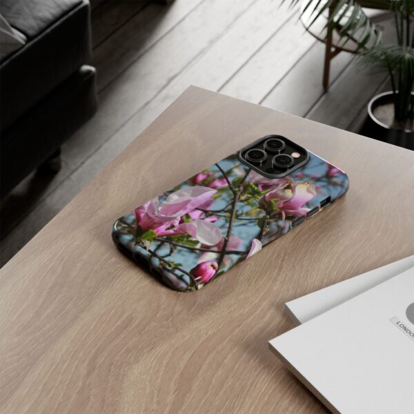 Pink Magnolia Blooms Tough Cases - Image 115