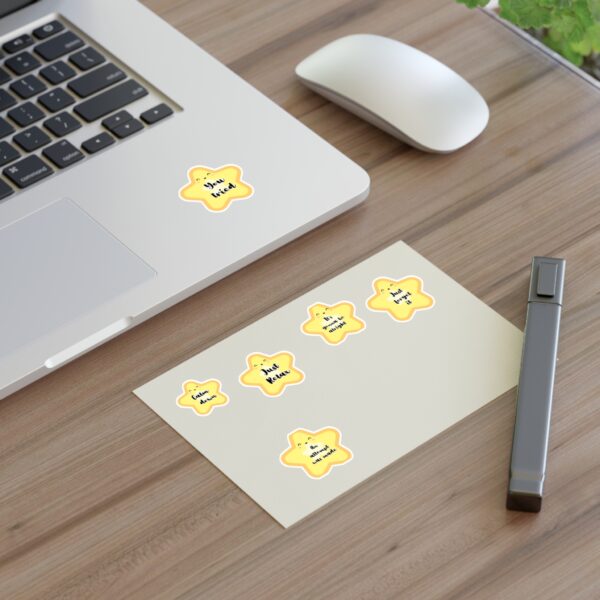 Passive Aggressive Gold Star Sticker Set - Image 3