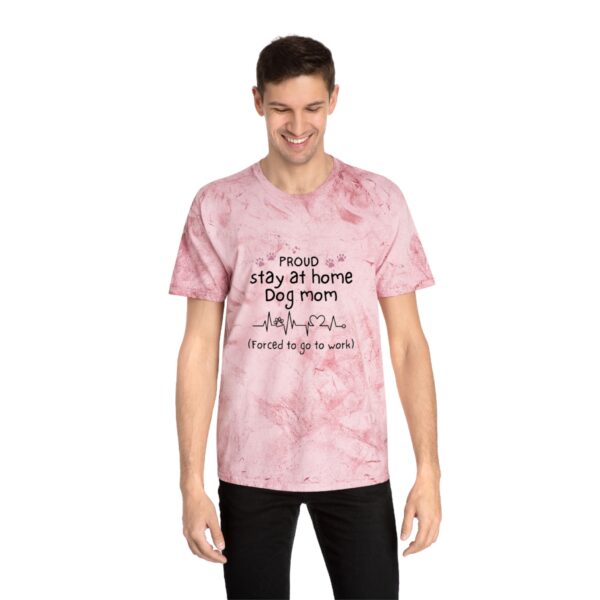 Stay at Home Dog Mom  Color Blast T-Shirt - Image 11