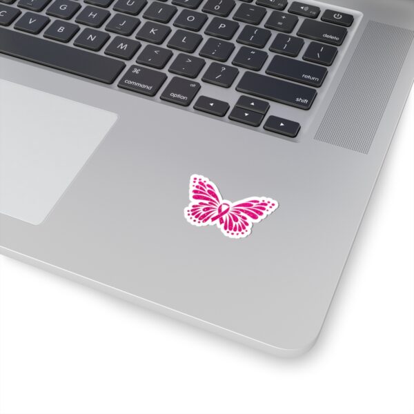Pink Breast Cancer Butterfly - Image 5