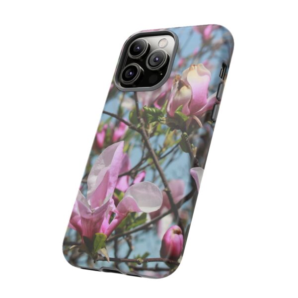 Pink Magnolia Blooms Tough Cases - Image 117