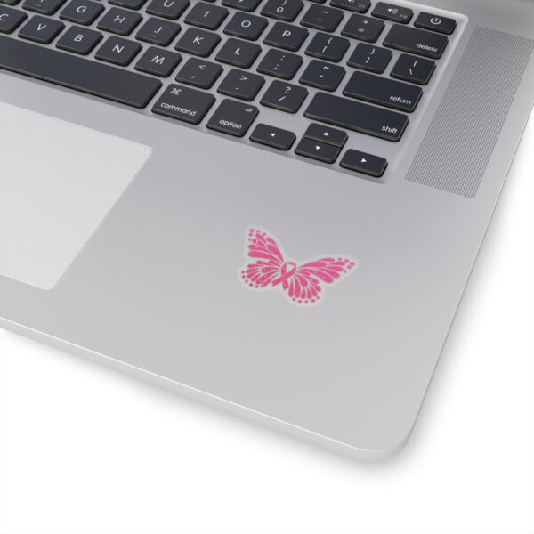 Pink Breast Cancer Butterfly - Image 2