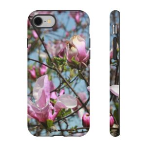 Pink Magnolia Blooms Tough Cases