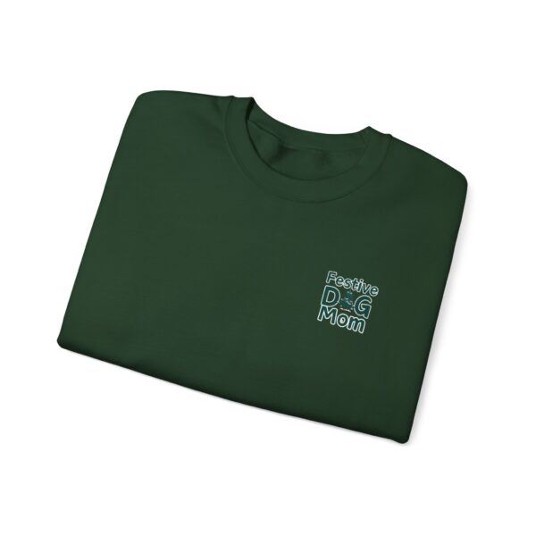 Festive Dog Mom Holiday Sweatshirt