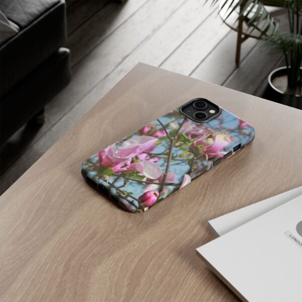 Pink Magnolia Blooms Tough Cases - Image 112