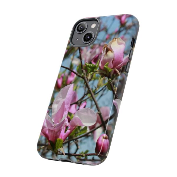 Pink Magnolia Blooms Tough Cases - Image 108