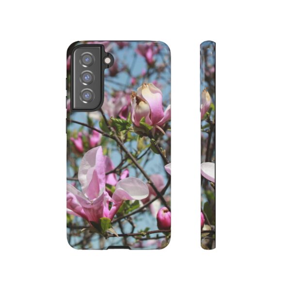Pink Magnolia Blooms Tough Cases - Image 79