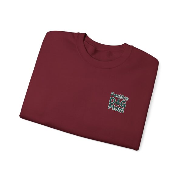 Festive Dog Mom Holiday Sweatshirt - Image 15