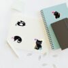 Silly Passive Aggressive Black Cat Stickers