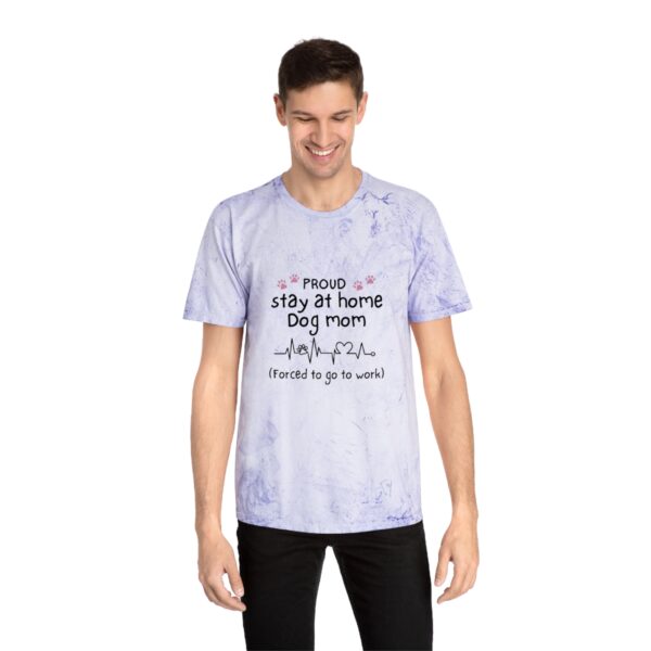 Stay at Home Dog Mom  Color Blast T-Shirt - Image 7