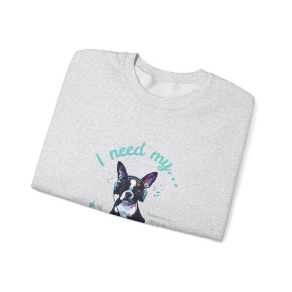 Cozy Dog Lover Crewneck Sweatshirt, Cute Pet Gift, Comfort Blanket Sweatshirt, Dog Mom Apparel, Casual Lounge Wear - Image 3