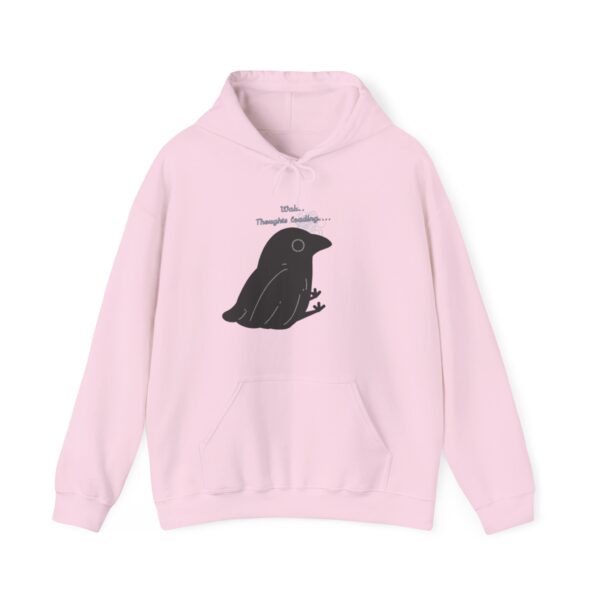 Thoughts Loading Crow Hoodie - Image 5