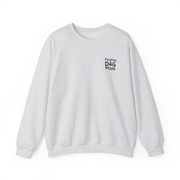 Festive Dog Mom Holiday Sweatshirt - Image 9