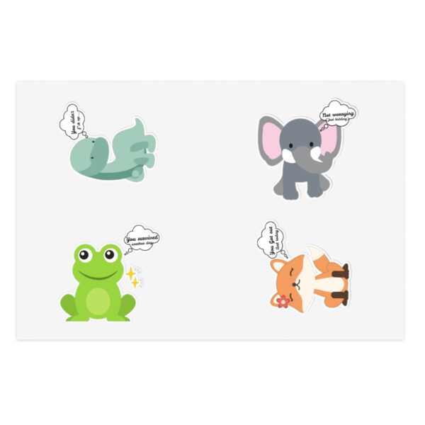Cute Passive Aggressive Animal Stickers - Image 2