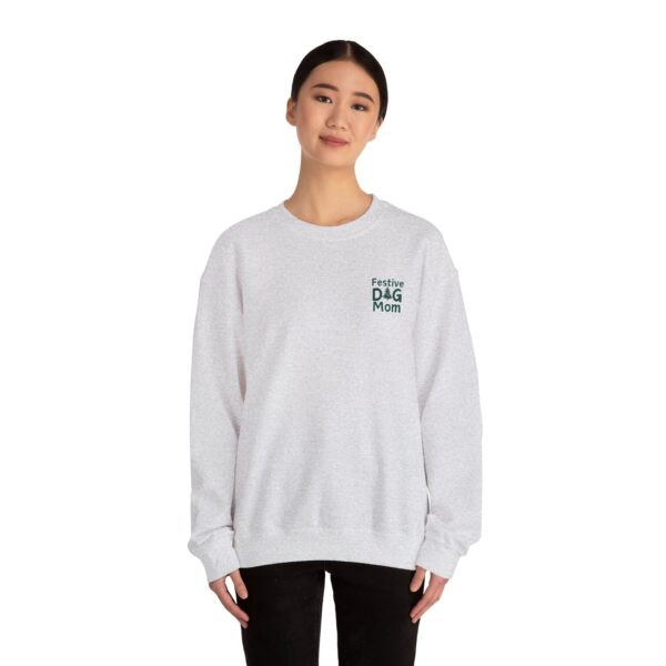 Festive Dog Mom Holiday Sweatshirt - Image 12