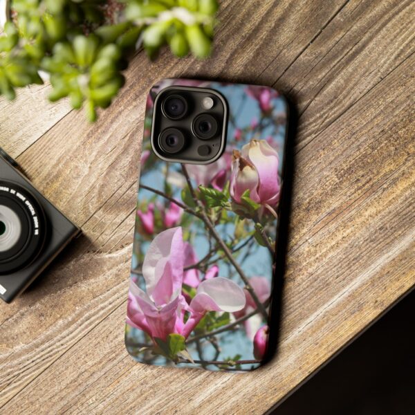 Pink Magnolia Blooms Tough Cases - Image 172