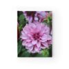 Keep Going Purple Dahlia Bloom Blank Journal