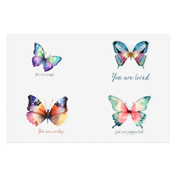 Inspirational Butterfly Sticker Sheets - Image 2