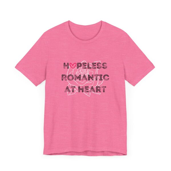 Hopeless Romantic at Heart Tshirt - Image 3