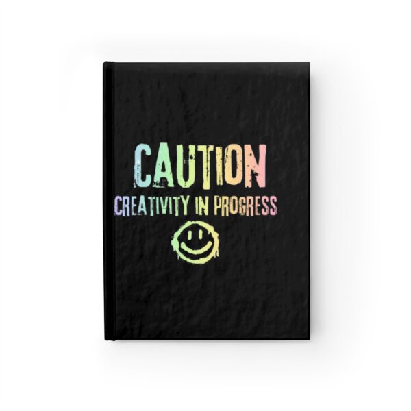 Caution Creativity Journal - Blank Notebook for Artists & Dreamers