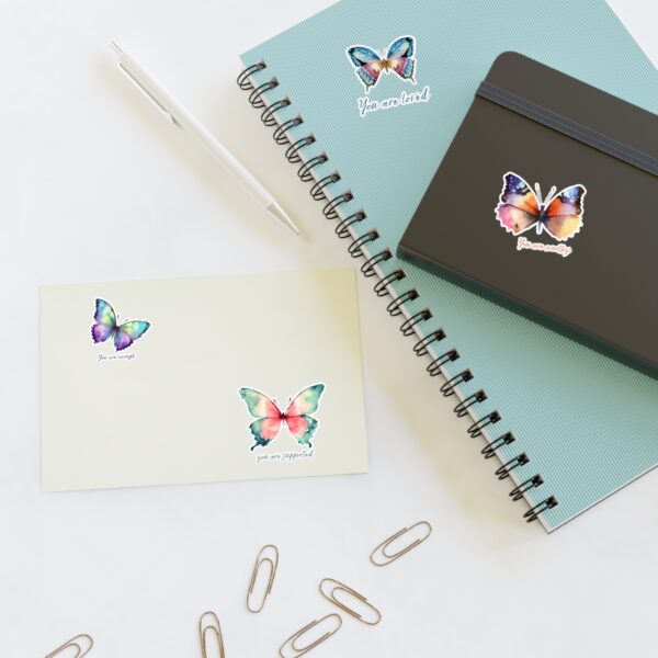 Inspirational Butterfly Sticker Sheets