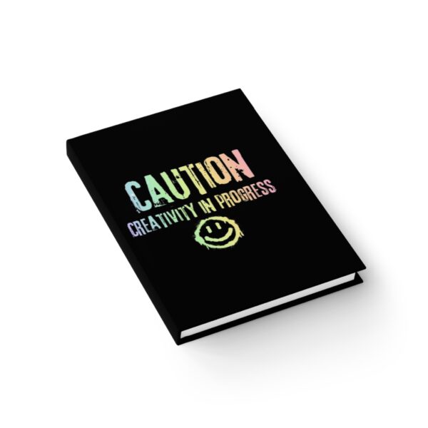 Caution Creativity Journal - Blank Notebook for Artists & Dreamers - Image 3